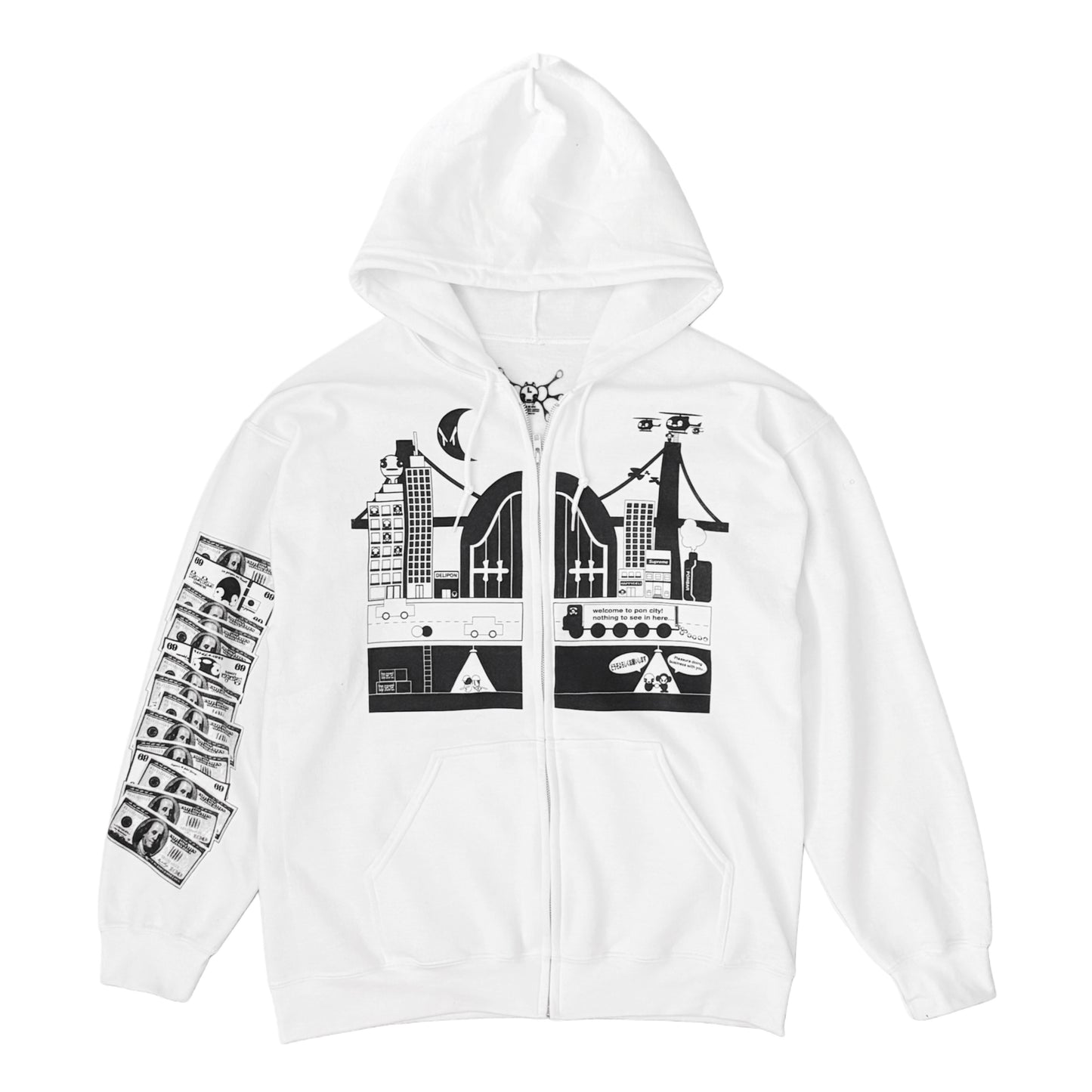 NEWPONCITY ZIP-UP HOODIE