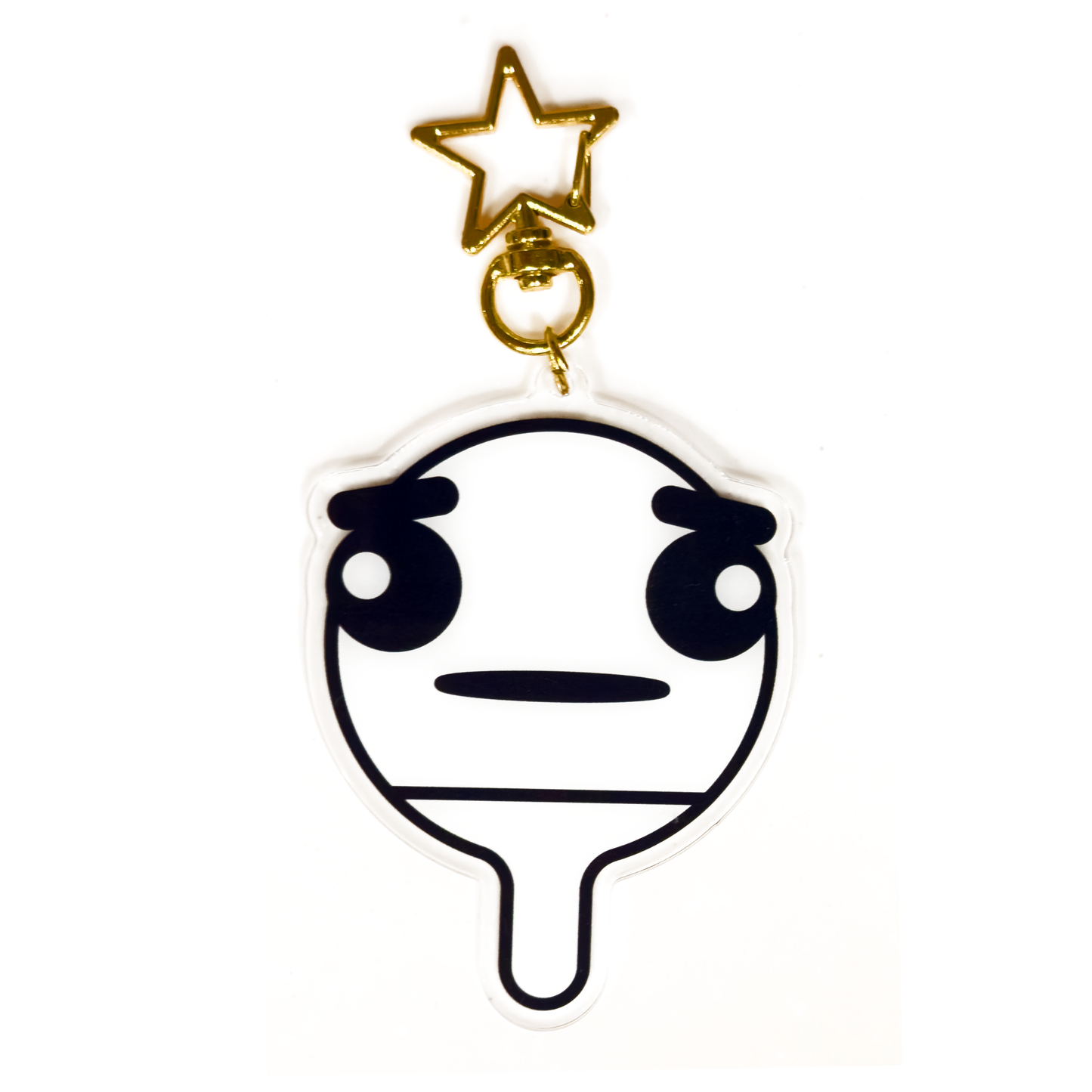 pinponpanpon keychain v2 (WHITE)