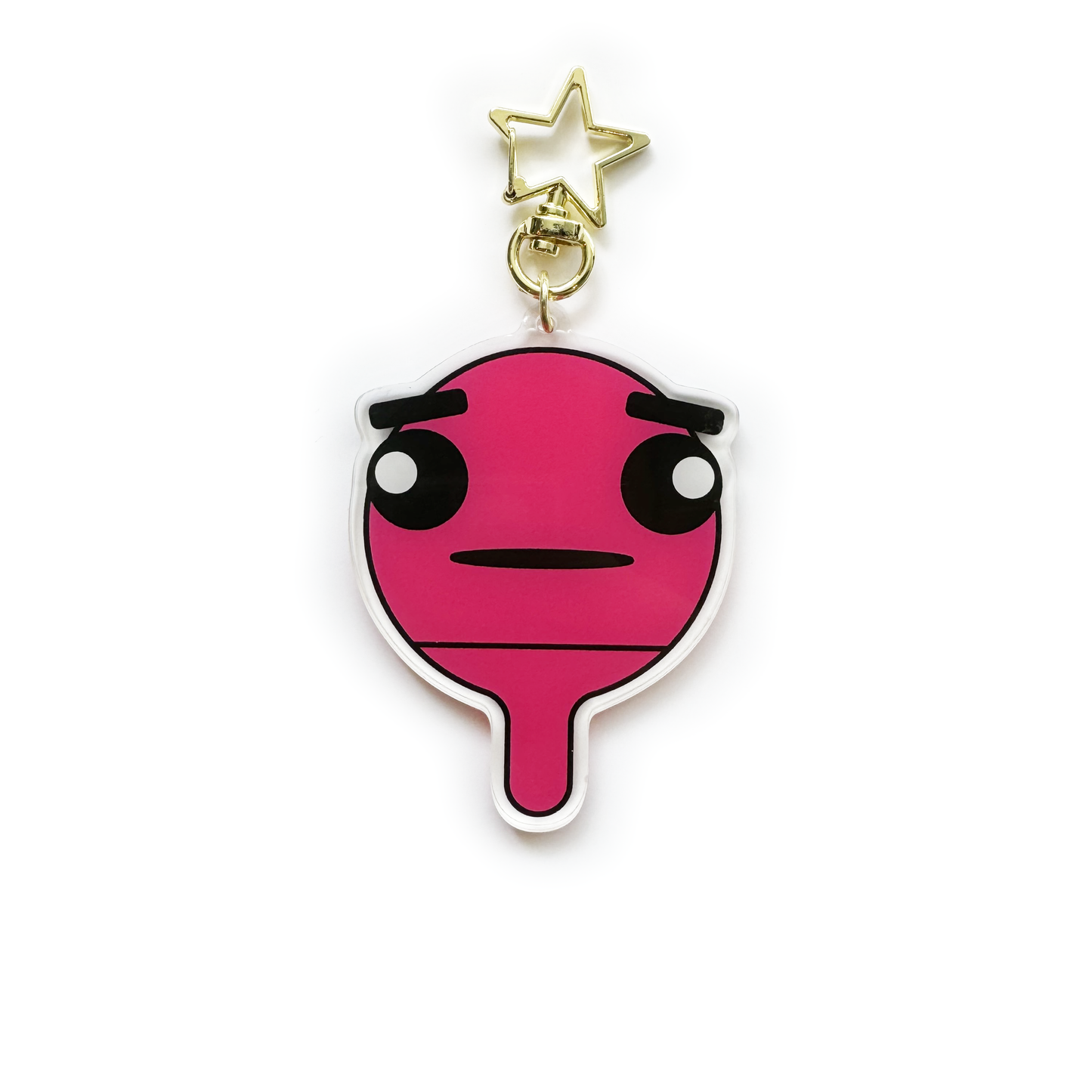 pinponpanpon keychain (PINK)