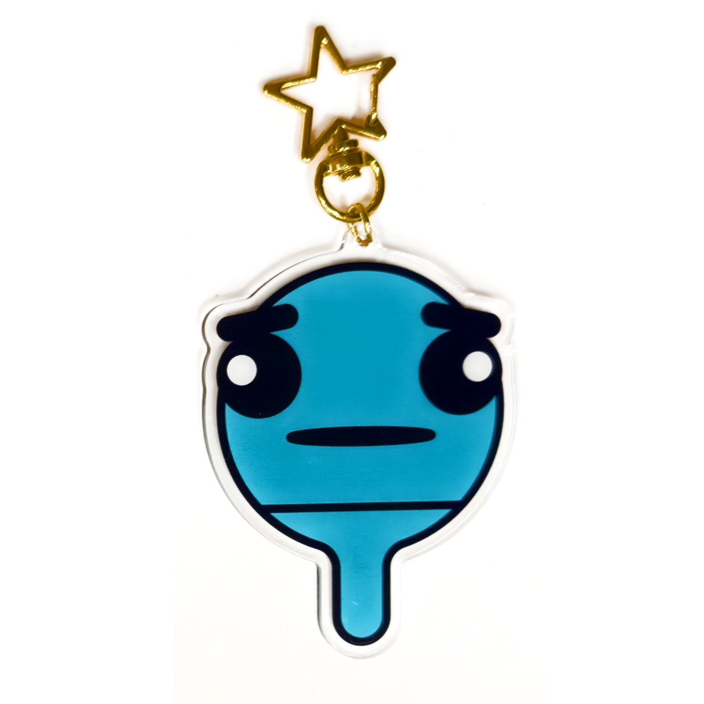 pinponpanpon keychain v2 (BLUE)